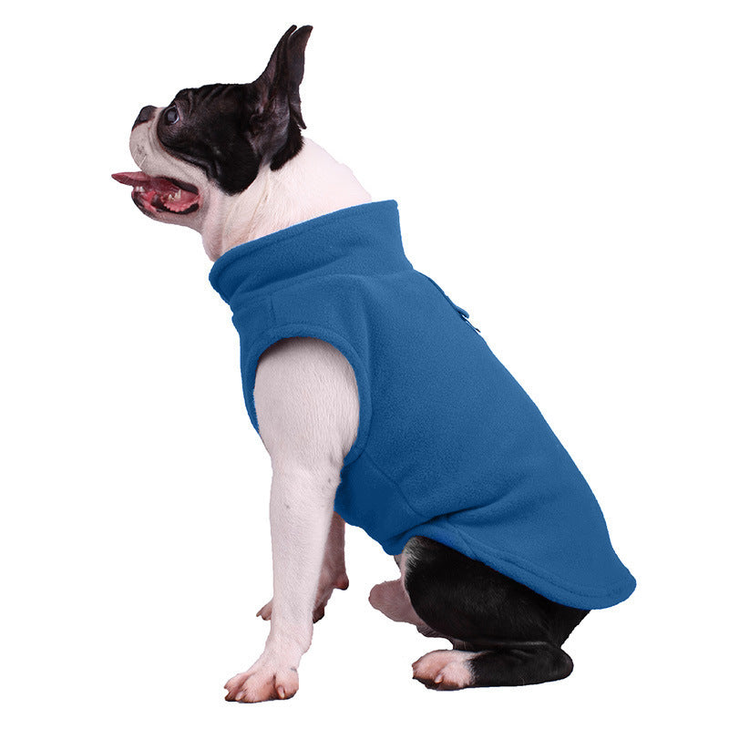 Cozy Fleece Dog Sweater – Warm Winter Pullover for Small & Medium Dogs