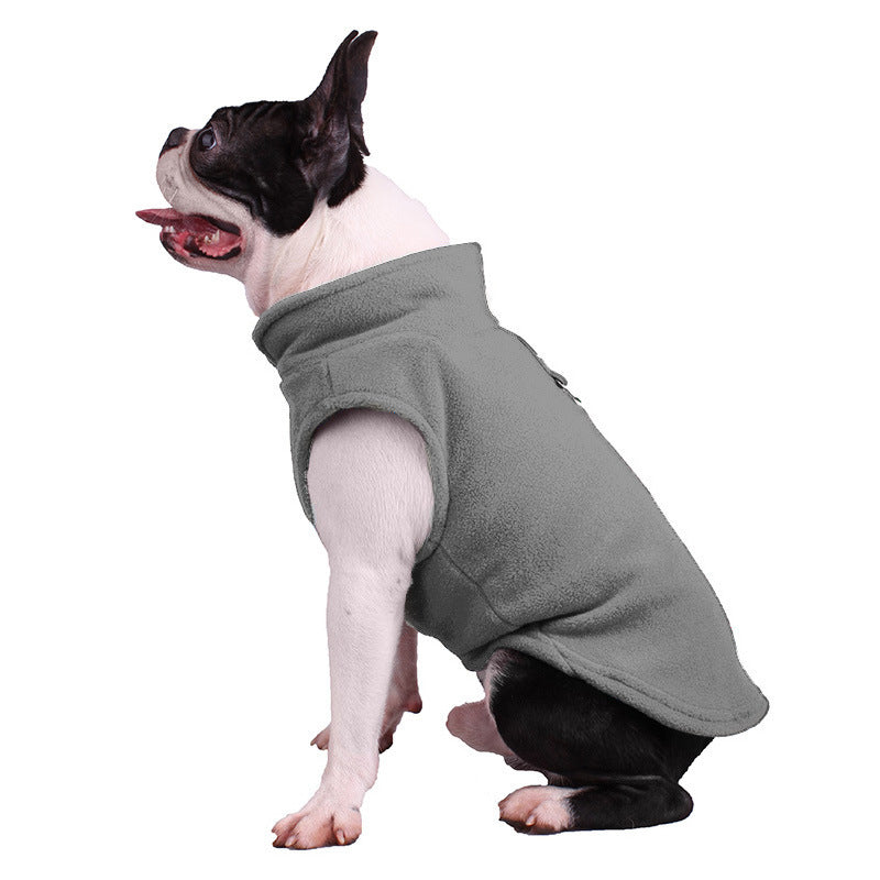 Cozy Fleece Dog Sweater – Warm Winter Pullover for Small & Medium Dogs