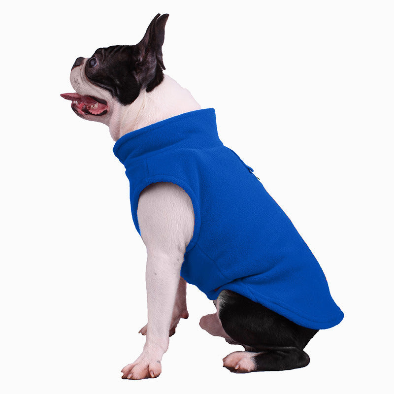 Cozy Fleece Dog Sweater – Warm Winter Pullover for Small & Medium Dogs