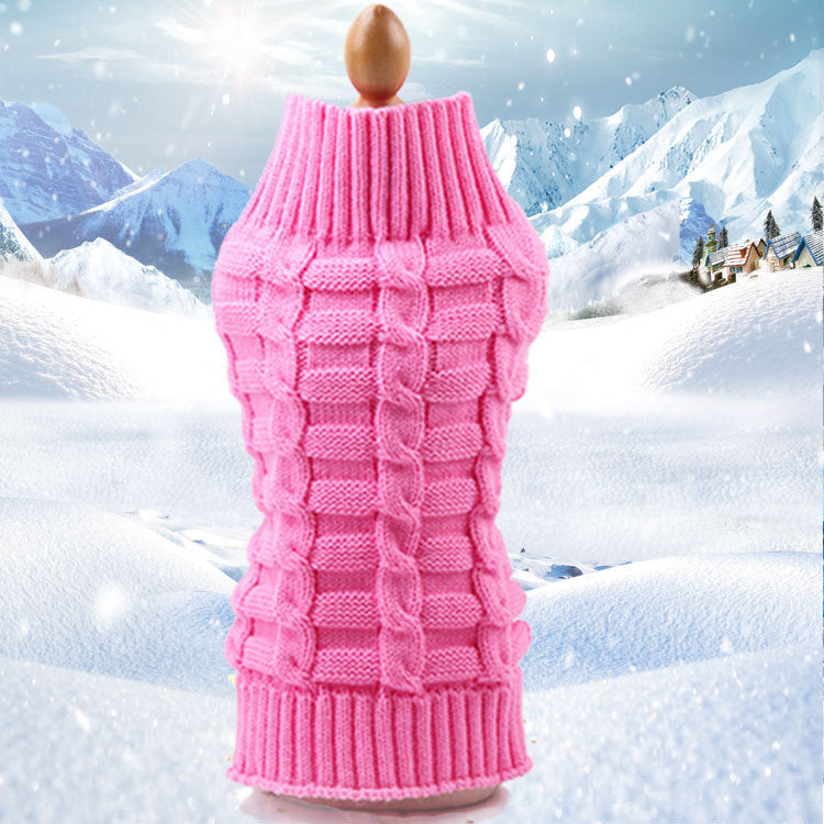 Pet autumn and winter warm sweater