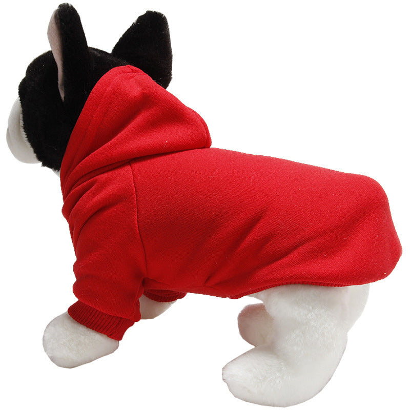 Pet Sweater Puppy Clothes Simple Monochrome