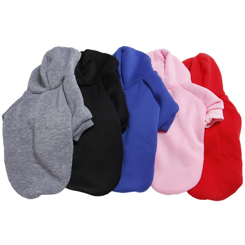Pet Sweater Puppy Clothes Simple Monochrome