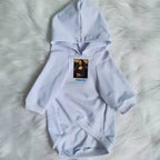 'TREATS' Dog Sweater with Crossbones - Mona Lisa Print