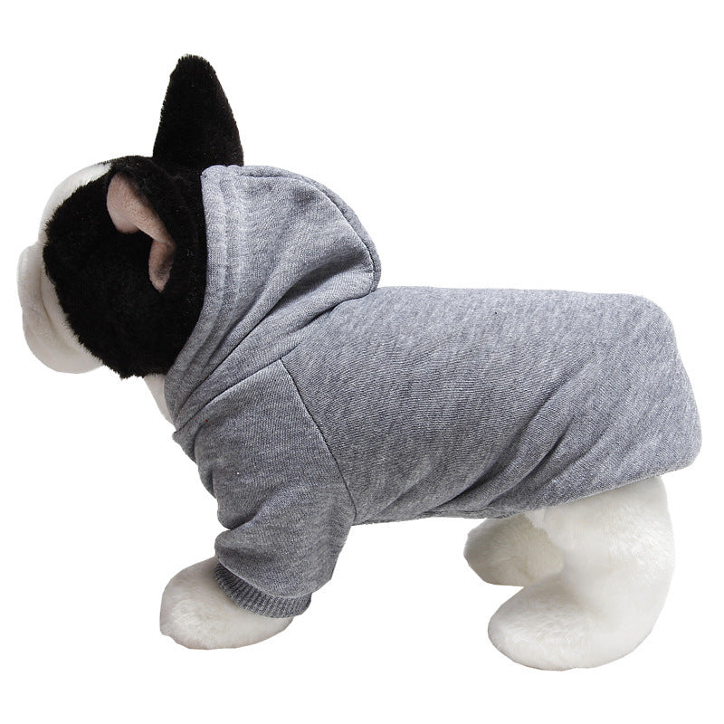 Pet Sweater Puppy Clothes Simple Monochrome