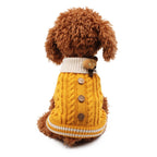 Pet Dog Fashion Sweet Button Sweater