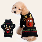 Pawfect Cause | Reindeer Dog Sweater – Cozy Christmas Holiday Pet Outfit